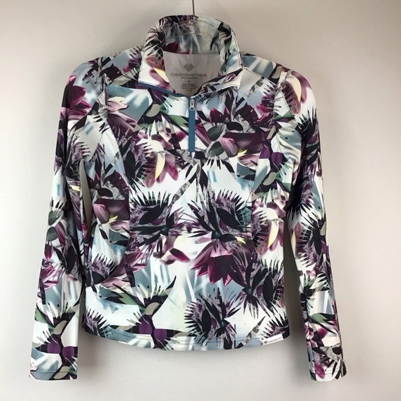 Obermeyer Clara Sugar & Spikes Quarter Zip Pullover | M - Picture 2 of 14